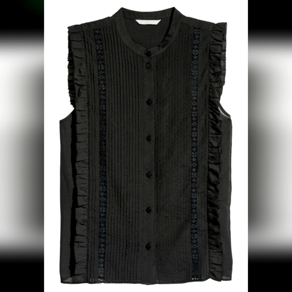 Blouse with Pin-tucks